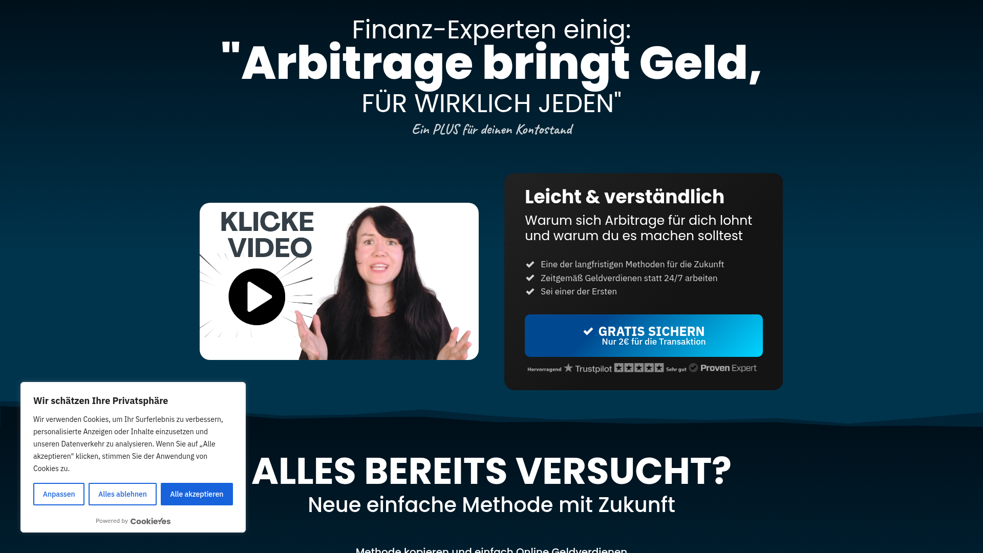 Produktbild des Anbieters: Money-Jäger Arbitrage