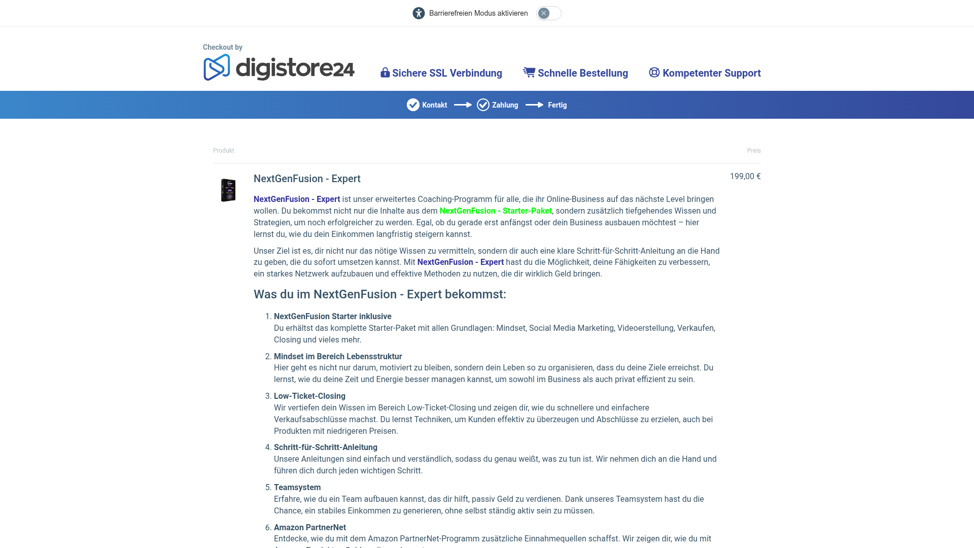 Produktbild des Anbieters: NextGenFusion - Expert